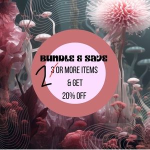 Bundle 3 or more Items and save 20%